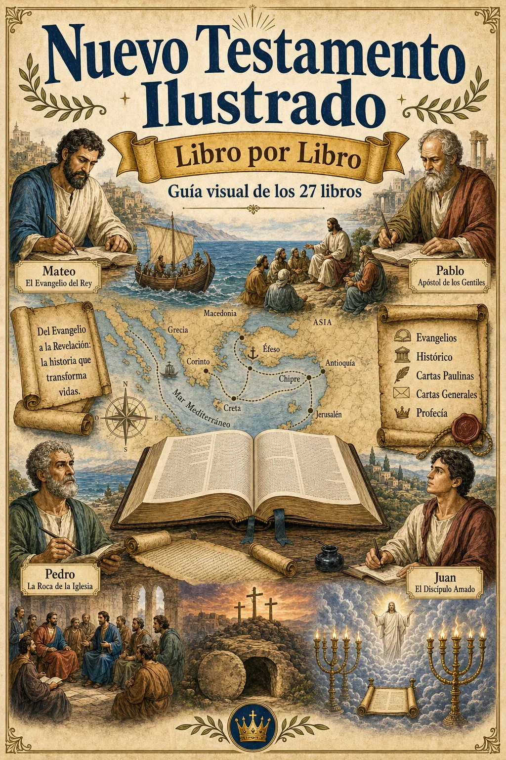 Vista previa 1 del Nuevo Testamento Ilustrado