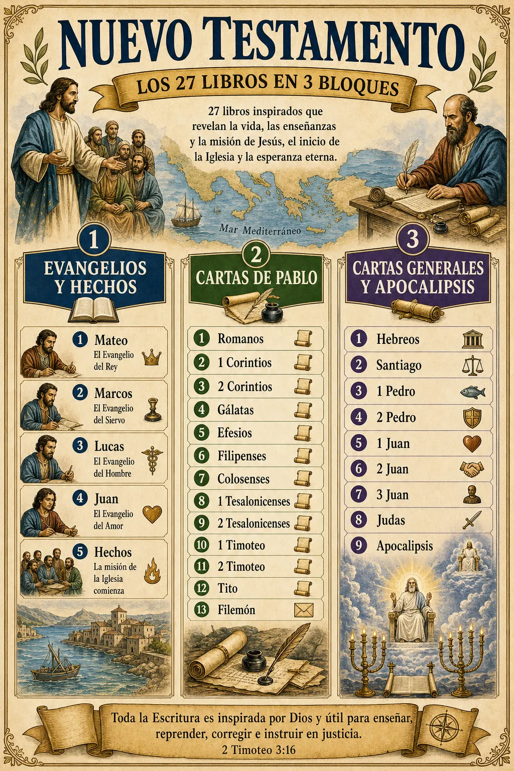 Vista previa 2 del Nuevo Testamento Ilustrado